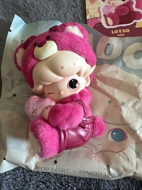 Dimoo World Pixar Lotso Bear Figure - Blind Box